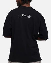 Ed Hardy Lightning T-Shirt Black