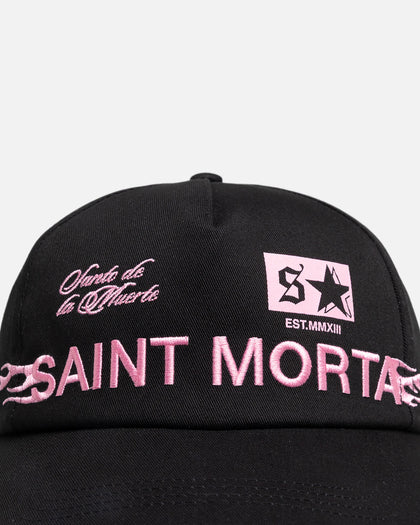Saint Morta Speed Racing Snapback Black/Pink