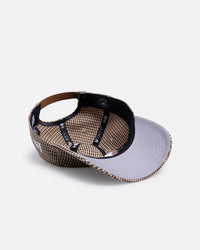 New Era Los Angeles Dodgers 'Houndstooth' 9FORTY A-Frame Unstructured Strapback Brown