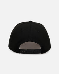 New Era Seattle Mariners 'Easy Black' 9FORTY A-Frame Snapback Black/Black