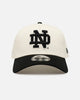 New Era Notre Dame Fighting Irish 'Easy Chrome Black' 9FORTY A-Frame Snapback Chrome/Black