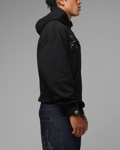 Loiter Global Hoodie Black