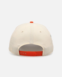 New Era Anaheim Ducks 'Team Color Visor' 9FORTY A-Frame Snapback Chrome/Official Team Color