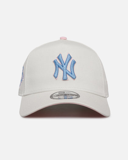 New Era New York Yankees 'Pastel' 9FORTY A-Frame Snapback Chrome White