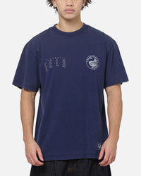 Bleacher Athletic Parramatta Eels NRL Attrition Washed T-Shirt Blue