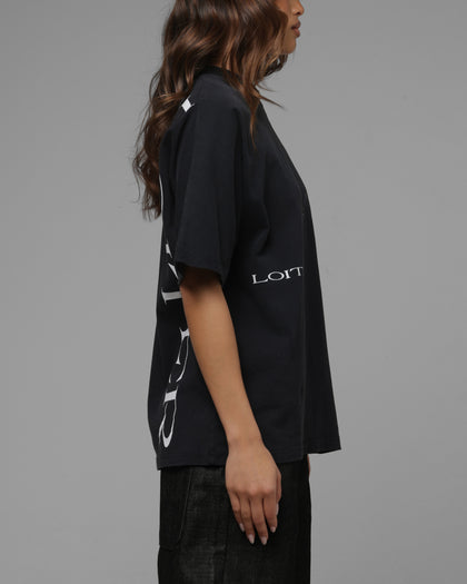Loiter Spectre Vintage T-Shirt Black
