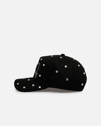 New Era Los Angeles Lakers 'Black Satin Hearts' 9FORTY A-Frame Snapback Black