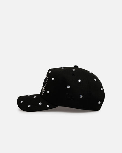 New Era Los Angeles Lakers 'Black Satin Hearts' 9FORTY A-Frame Snapback Black