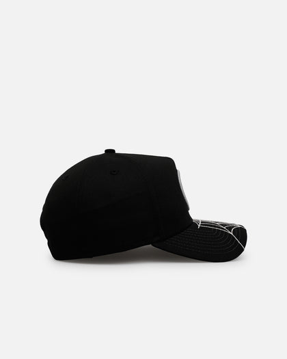 New Era Pittsburgh Steelers 'Spider Web Visor' 9FORTY A-Frame Snapback Black