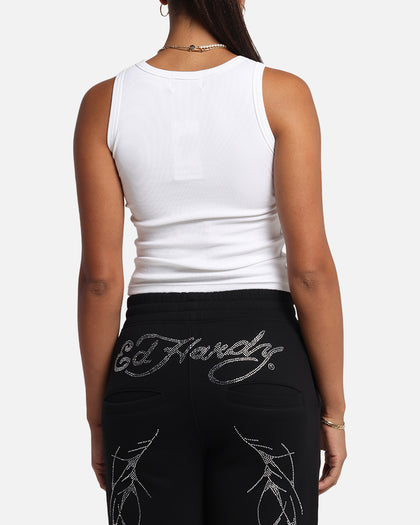 Ed Hardy Women's Love Kills Tank White