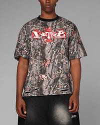 Loiter Holy Fire Premium T-Shirt Real Tree Camo