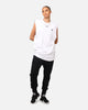 The Anti Order A Logo Merch Oversized Muscle T-Shirt White/Black