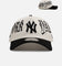 New Era New York Yankees 'Gothic Script Two Tone' 9FORTY A-Frame Snapback Chrome/Black