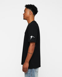 Raised By Wolves AG Howl Pocket T-Shirt Black