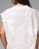 Loiter Sketch Book Muscle T-Shirt White