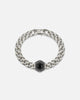 Guess Mainline Lion King Crystal Exagon Bracelet Silver