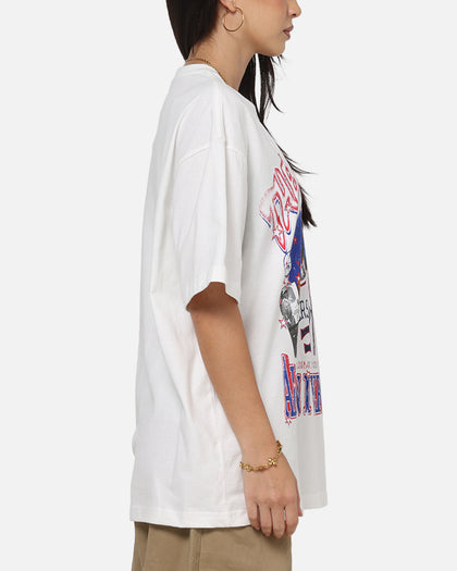 Mitchell & Ness Allen Iverson Star Burster T-Shirt Vintage White