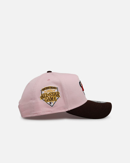 New Era San Diego Padres 'Pink Crown' 9FORTY A-Frame Snapback Pink
