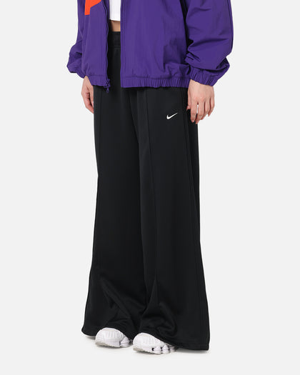 Nike Women's Sportswear Mid-Rise Wide-Leg Track Pants Black/Black/Sail