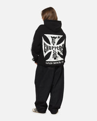 West Coast Choppers Core Logo Hoodie Black