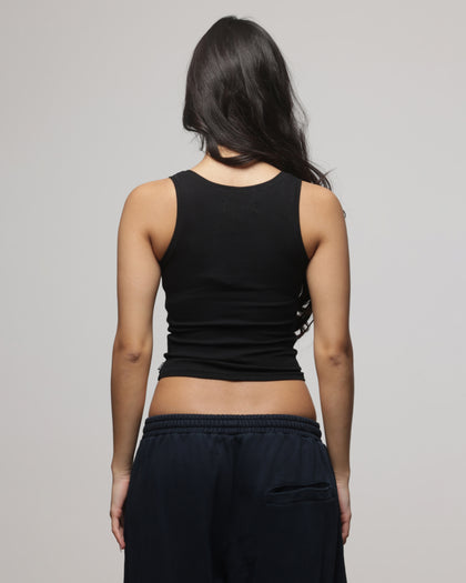 American Thrift Women's Scoop Neck Tank Black