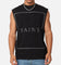 Saint Morta Division Oversized Muscle T-Shirt Black/Black