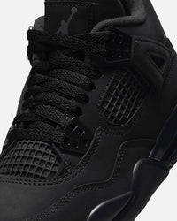 Jordan Kids' Air Jordan 4 Retro "Black Cat" (GS) Black/Black