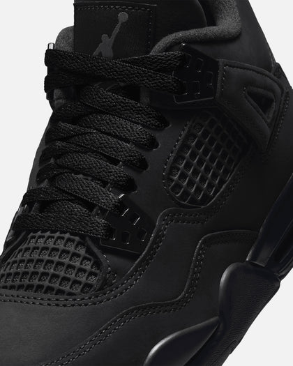 Jordan Kids' Air Jordan 4 Retro "Black Cat" (GS) Black/Black