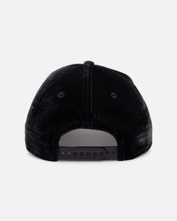 New Era Las Vegas Raiders 'Velvet Official Team Color' 9FORTY A-Frame Snapback Black