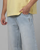 Loiter Women's Impact Low Waisted Jeans Washed Denim