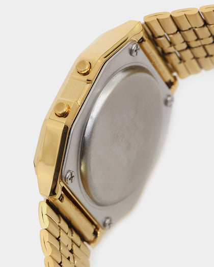 Casio A159WGEA-1DF Watch Gold/Black