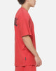 Saint Morta Destruct Boxy T-Shirt Vintage Washed Red