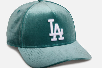 New Era Los Angeles Dodgers 'Velvet Dreams 2.0' 9FORTY A-Frame Snapback Pine Green