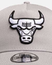 New Era Chicago Bulls 9FORTY A-Frame Snapback Grey/Black/White