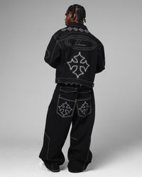 Loiter Daytona Denim Jacket Black