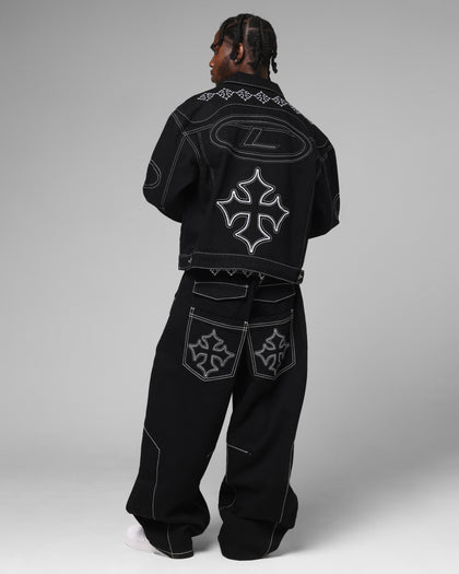 Loiter Daytona Denim Jacket Black