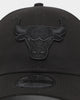 New Era Chicago Bulls 'Black On Black' 9FORTY Casual Strapback Black/Black