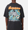 Mitchell & Ness Miami Dolphins 'Alter Ego' Flames T-Shirt Faded Black