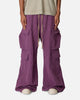 MNML Rave Double Cargo Sweatpants Washed Mauve