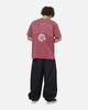 Bleacher Athletic Manly Sea Eagles NRL Attrition Washed T-Shirt Burgundy