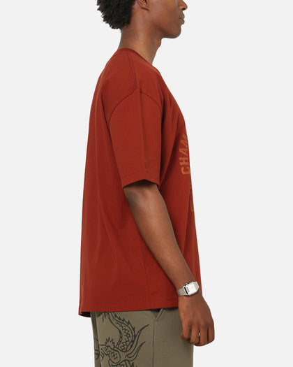 Champion Heritage Flocked Graphic T-Shirt Sumac