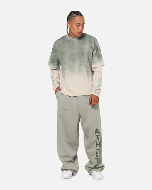 Saint Morta Divine Regiment Long Sleeve T-Shirt Green/Off White