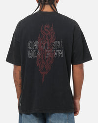 Saint Morta Made For The Living T-Shirt Washed Black
