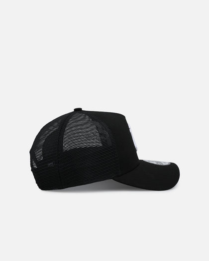 New Era New York Yankees 'Cherub Trucker' 9FORTY A-Frame Trucker Snapback Black/White