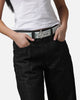 Loiter Star Born Belt Green Plaid