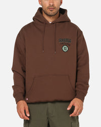 S Double Combo Platter Hoodie Washed Chocolate