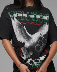Loiter Freedom Vintage T-Shirt Black