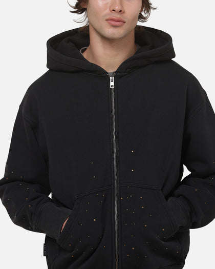 Saint Morta Medici Zip Hoodie Washed Black