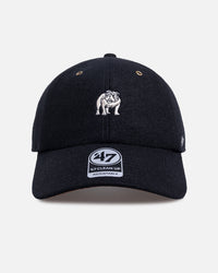 47 Brand Bulldog Wool 47 Clean Up Strapback Black