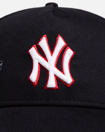 New Era New York Yankees 'Glow Scratch' 9FORTY A-Frame Snapback Black